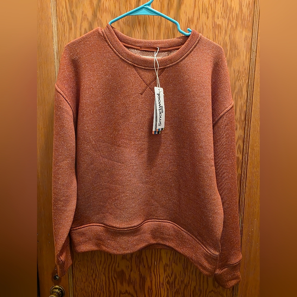 NWT Smartwool Recycled Terry Crew Sweater (XS)